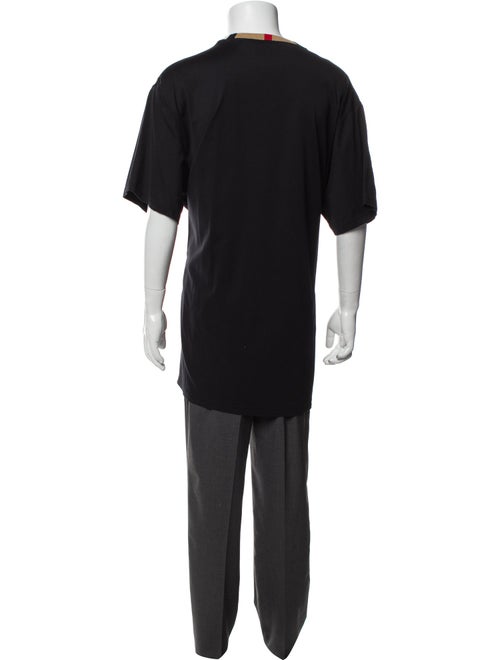 Burberry TB Monogram Scoop Neck T-Shirt