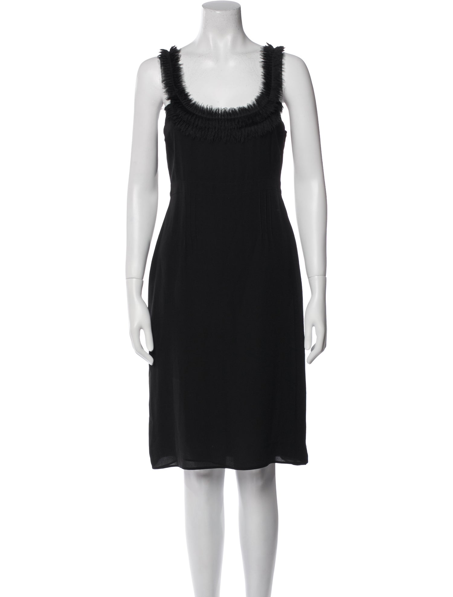 Burberry Silk Knee-Length Dress