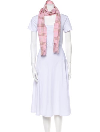 Burberry Lambswool Striped Scarf