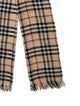 Burberry Cashmere Nova Check Pattern Scarf