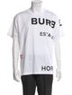Burberry Graphic Print Crew Neck T-Shirt