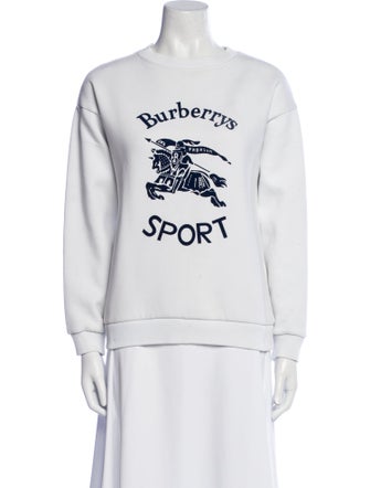 Burberry Graphic Print Crew Neck Sweatshirt