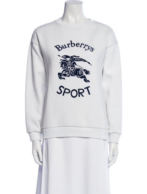 Burberry Graphic Print Crew Neck Sweatshirt