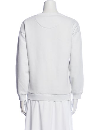 Burberry Graphic Print Crew Neck Sweatshirt