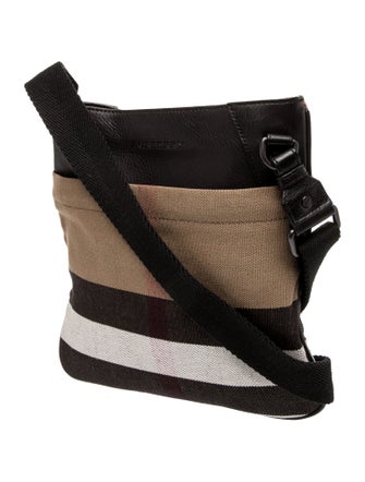 Burberry Super Nova Check Messenger Bag