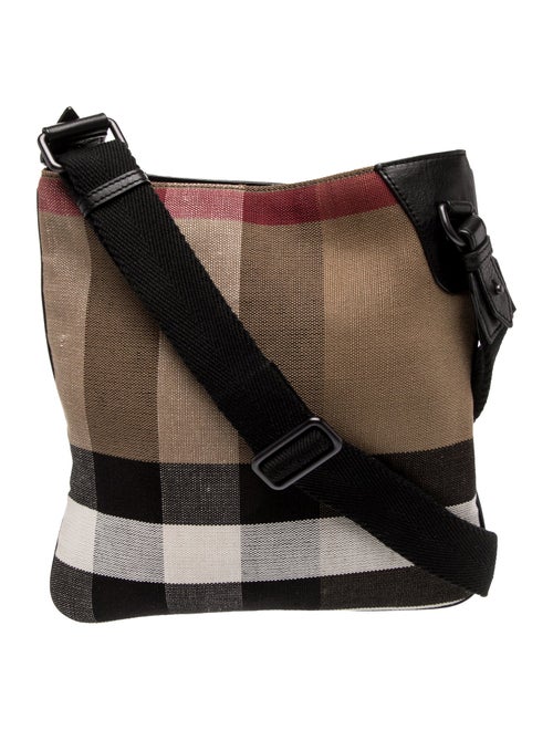 Burberry Super Nova Check Messenger Bag