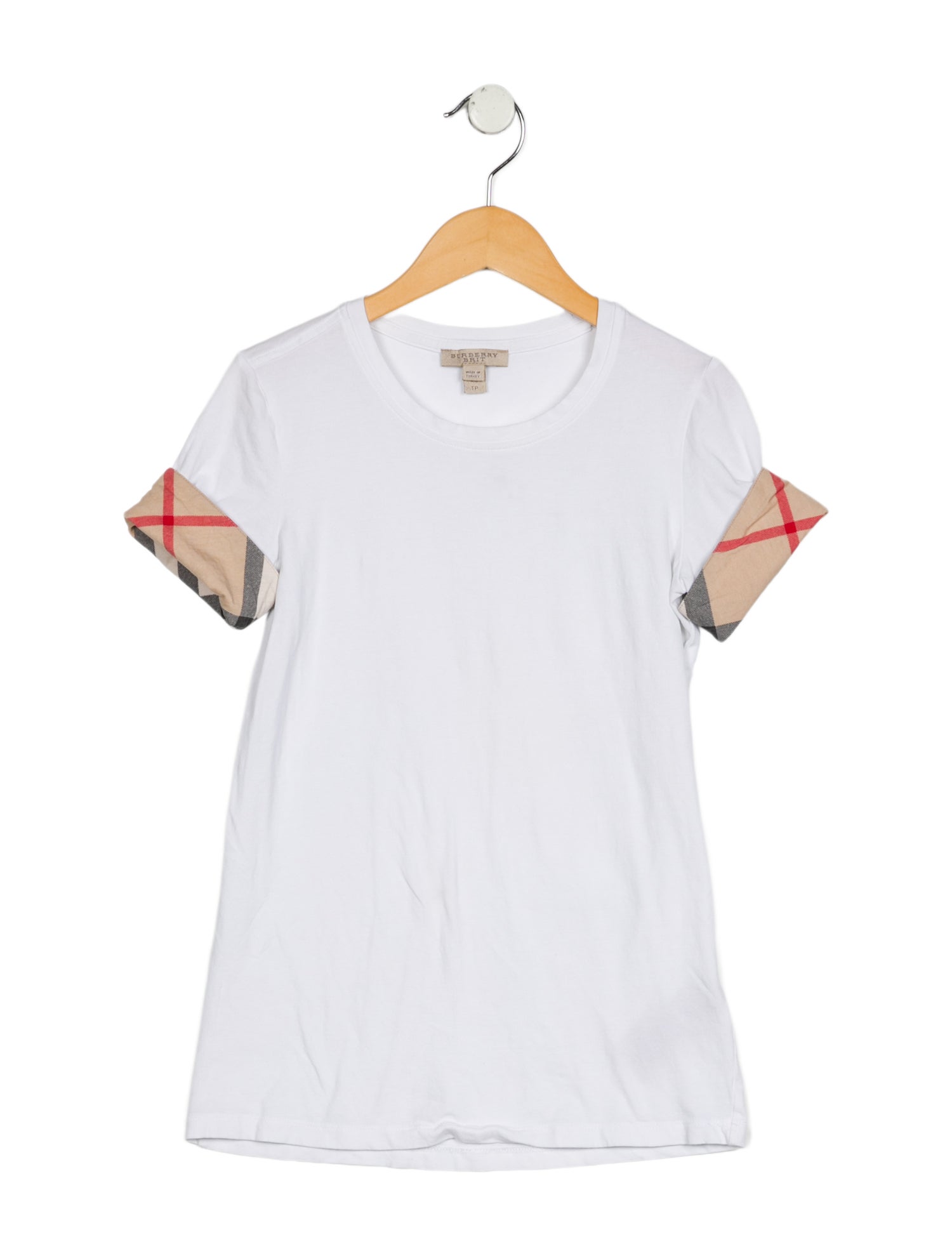 Burberry Graphic Print Crew Neck T-Shirt