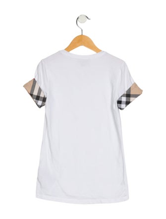 Burberry Graphic Print Crew Neck T-Shirt