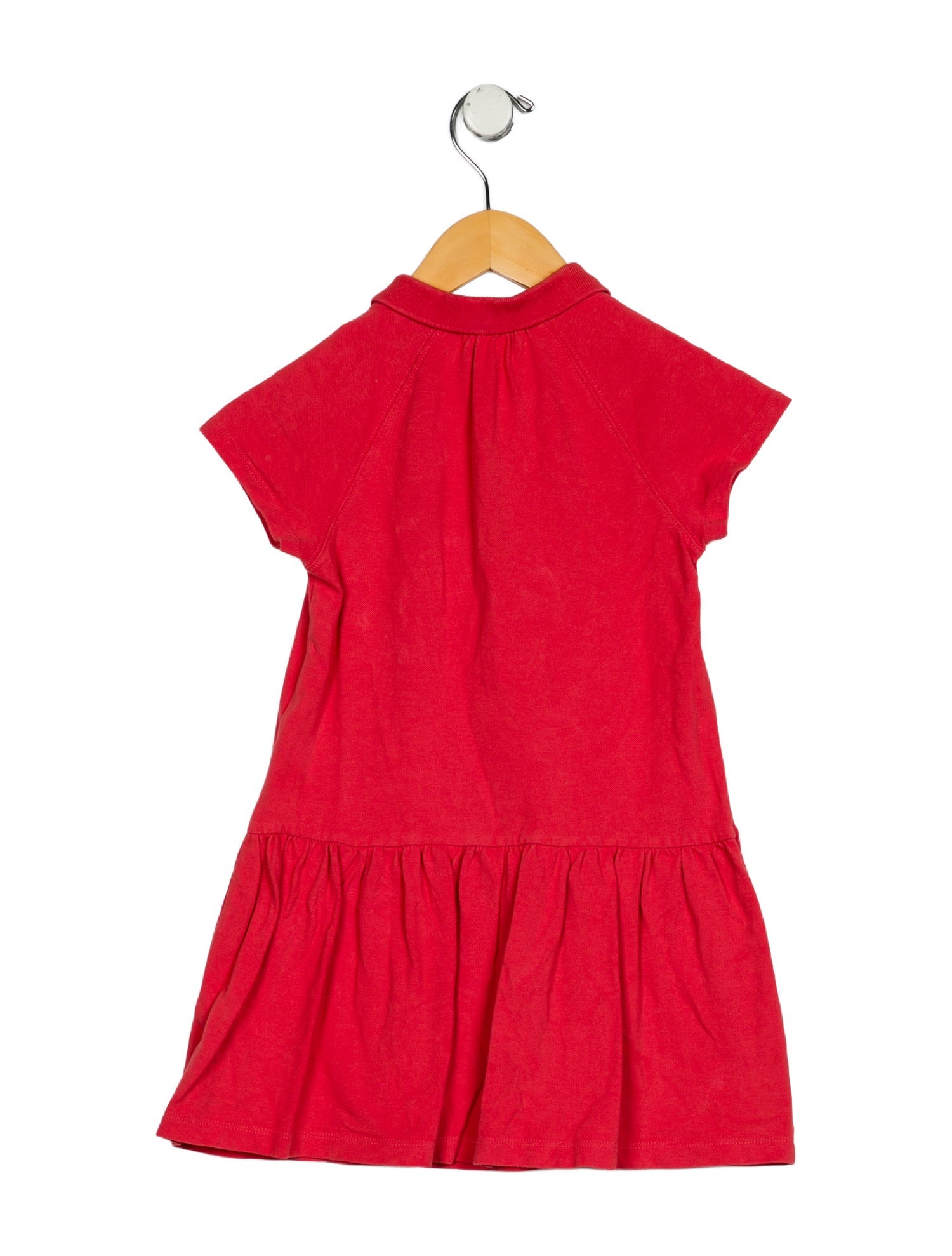 Burberry Girls' Short Sleeve Polo Dress