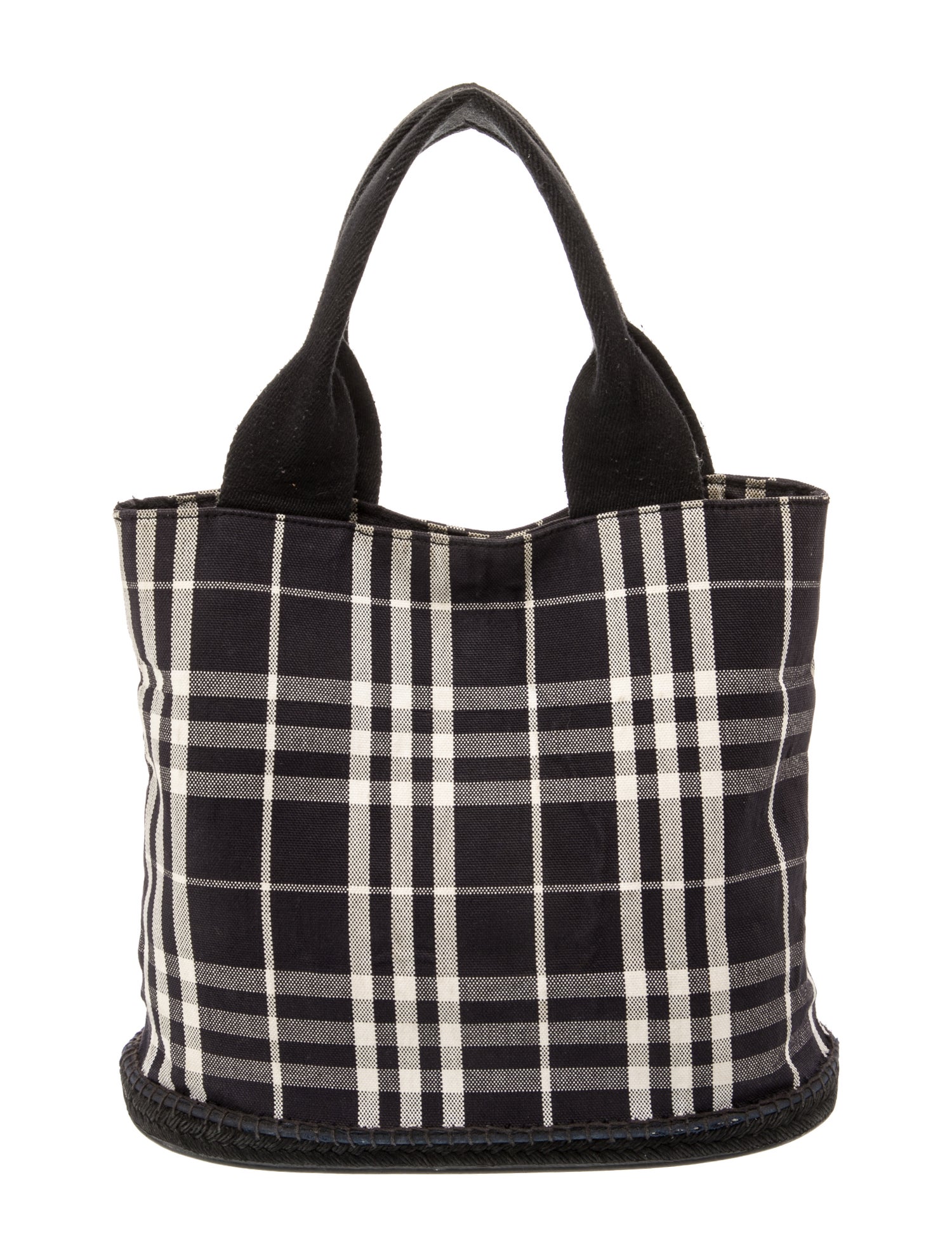 Burberry Nova Check Top Handle Bag