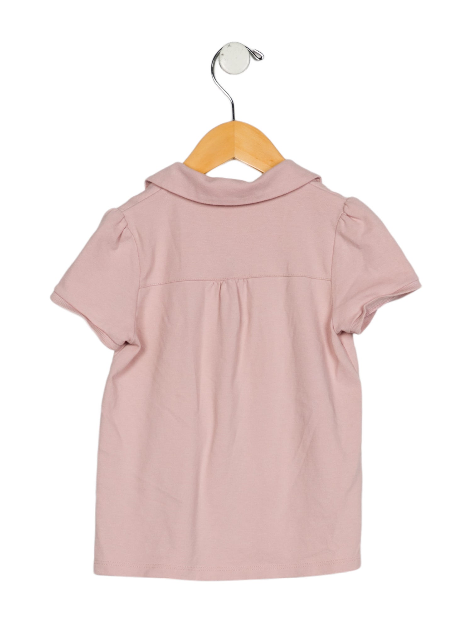 Burberry Girls' Short Sleeve Polo Shirt