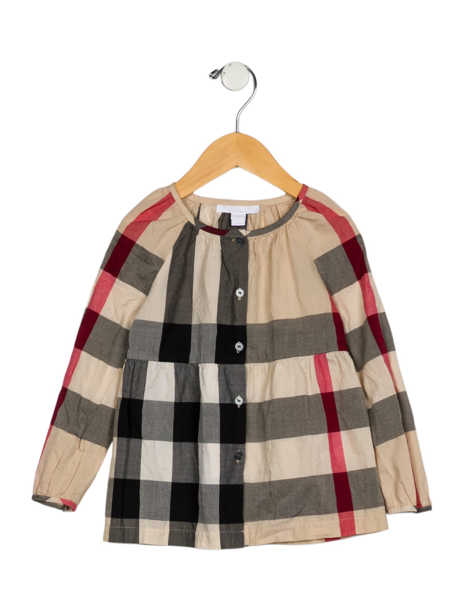 Burberry Girl's Long Sleeve Shirt