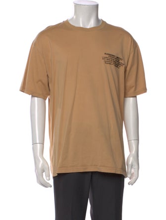 Burberry Graphic Print Crew Neck T-Shirt