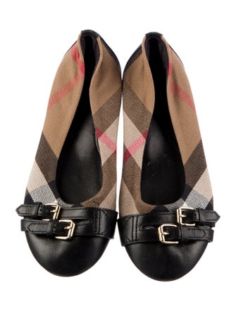 Burberry kid girls' ballet flats