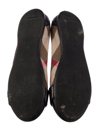 Burberry kid girls' ballet flats