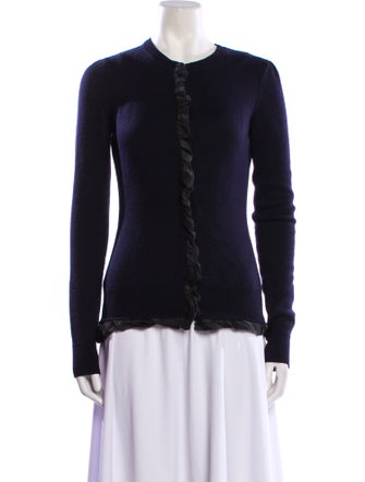 Burberry Merino Wool Crew Neck Sweater