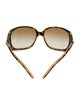 Burberry Oversize Gradient Sunglasses