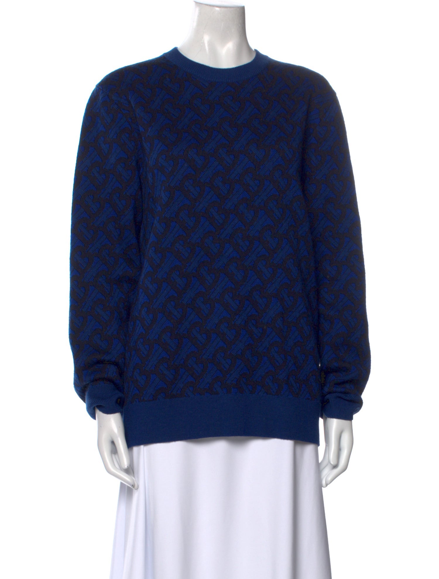 Burberry Wool Printed Sweater