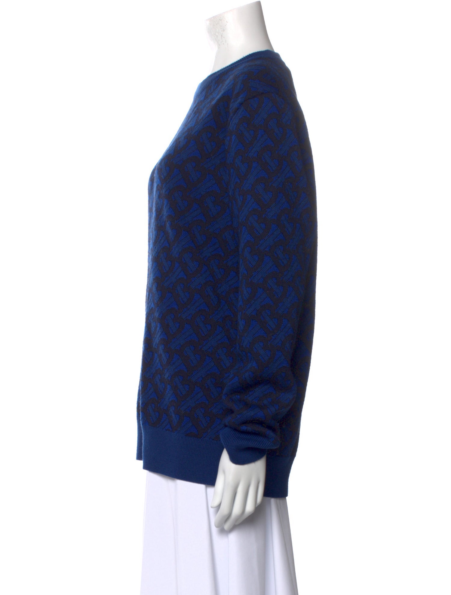 Burberry Wool Printed Sweater