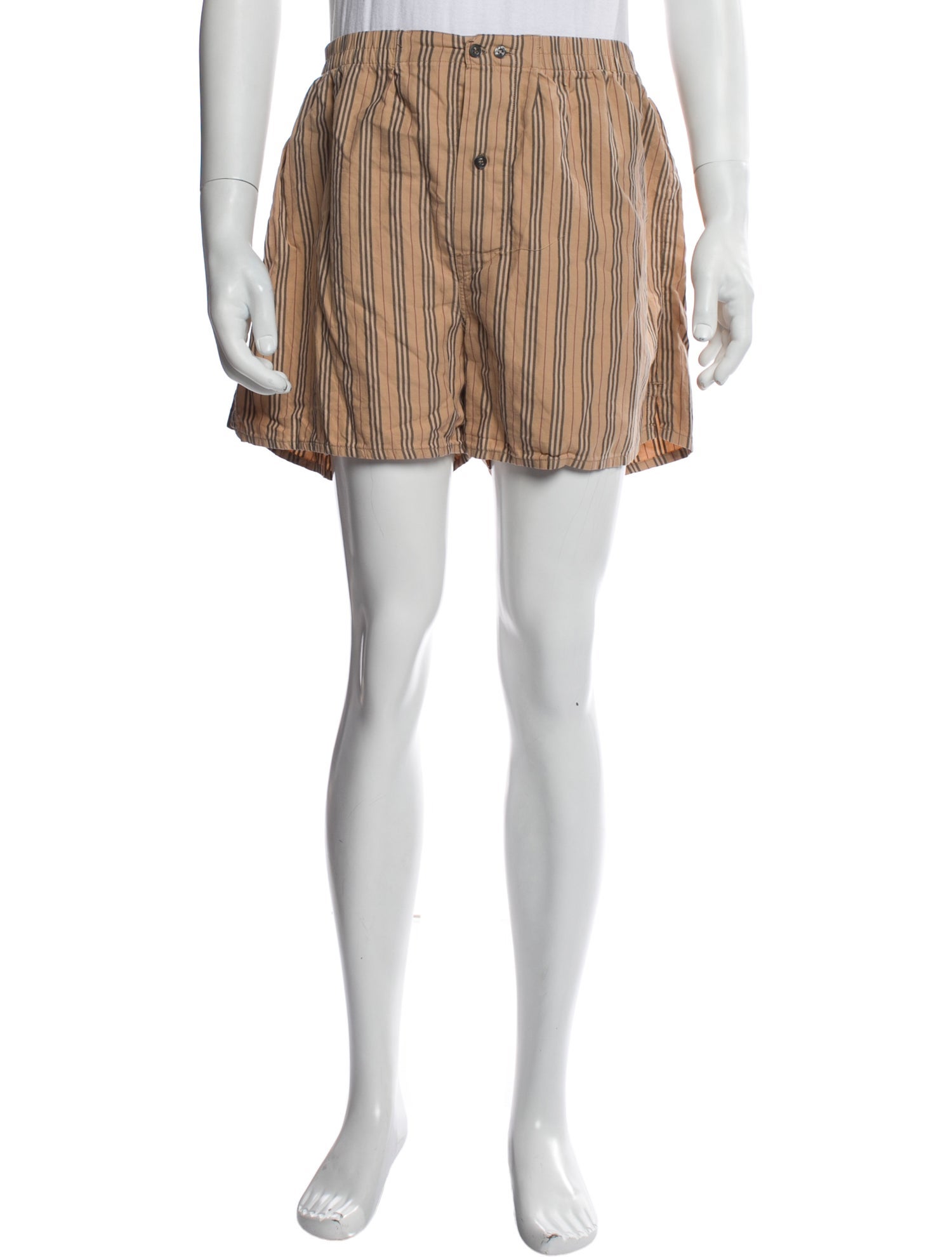 Burberry Striped Jogger Shorts