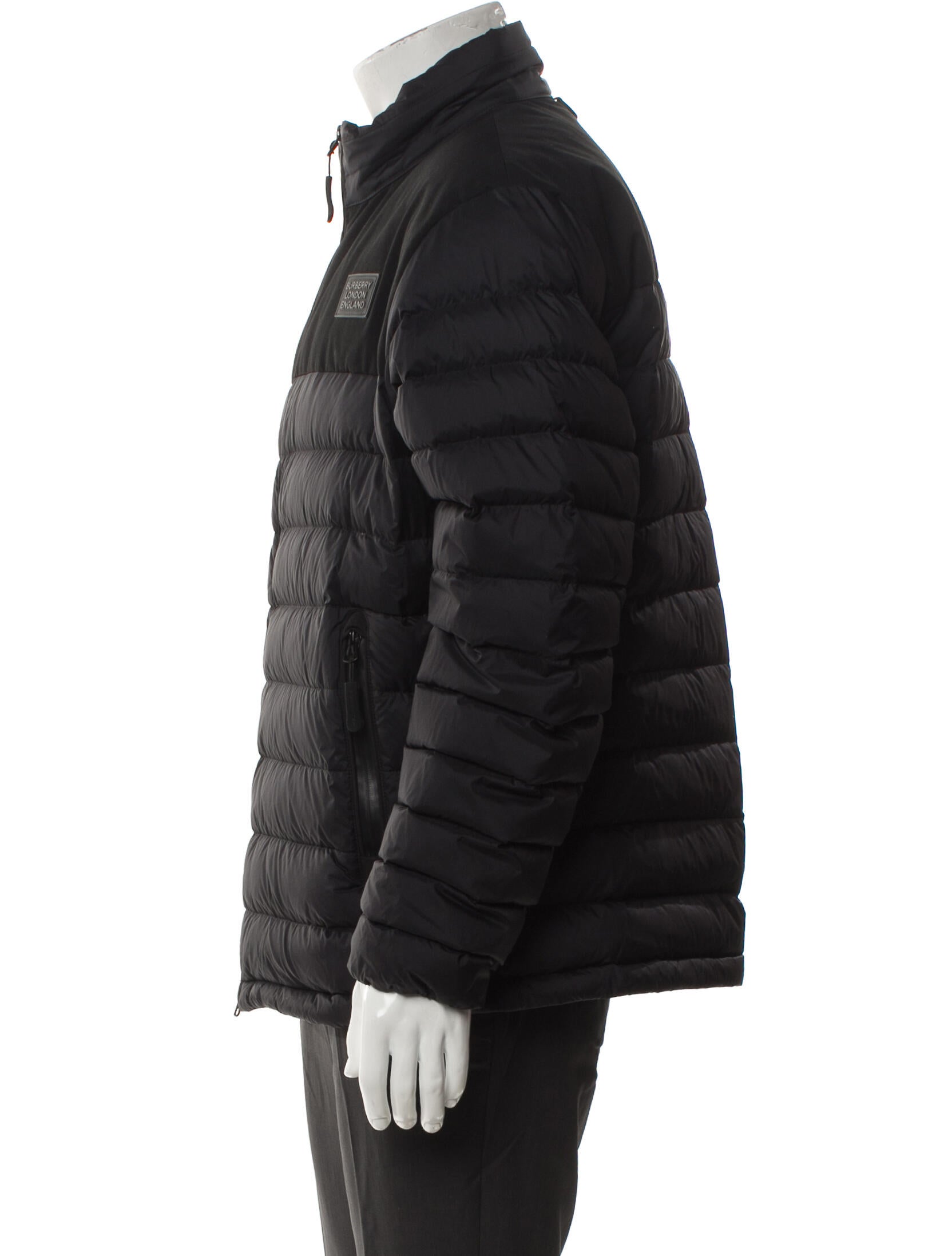 Burberry House Check Pattern Puffer Coat