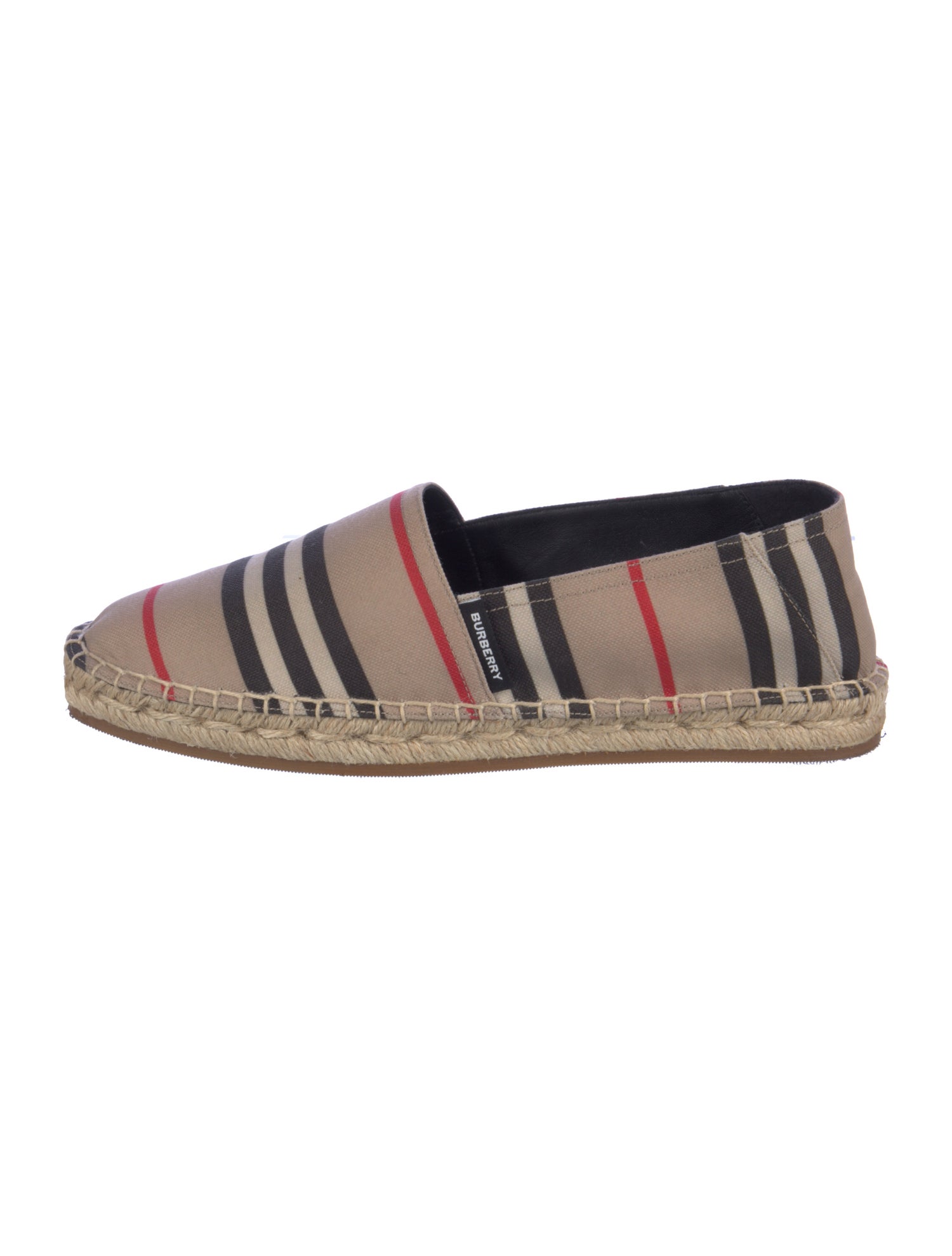 Burberry Canvas Printed Espadrilles w/ Tags