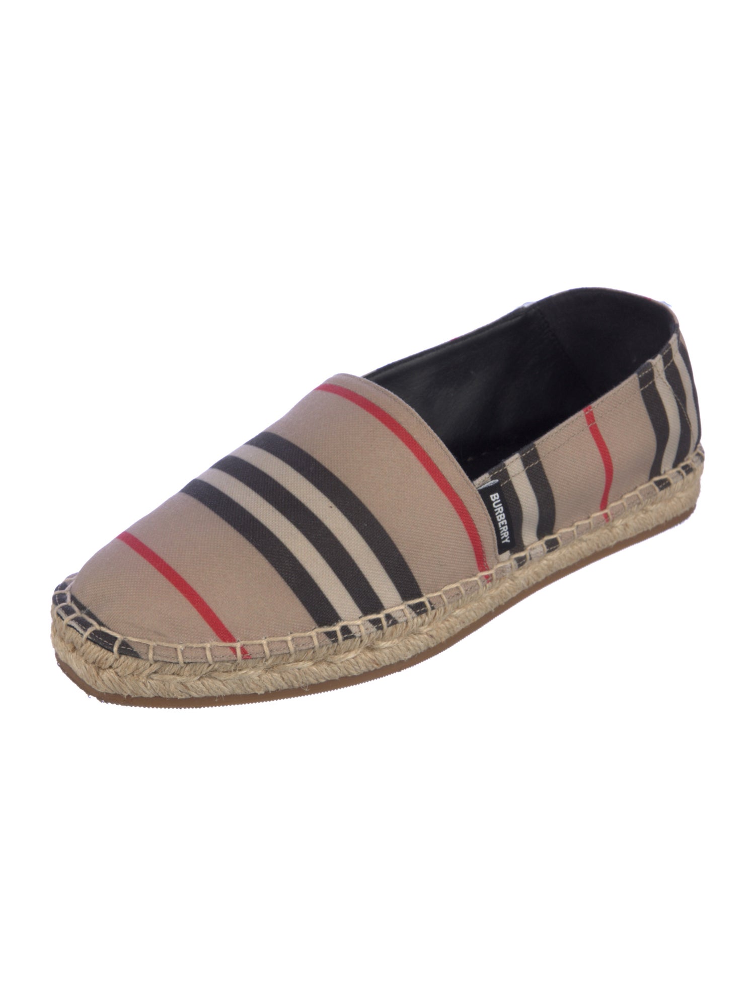 Burberry Canvas Printed Espadrilles w/ Tags