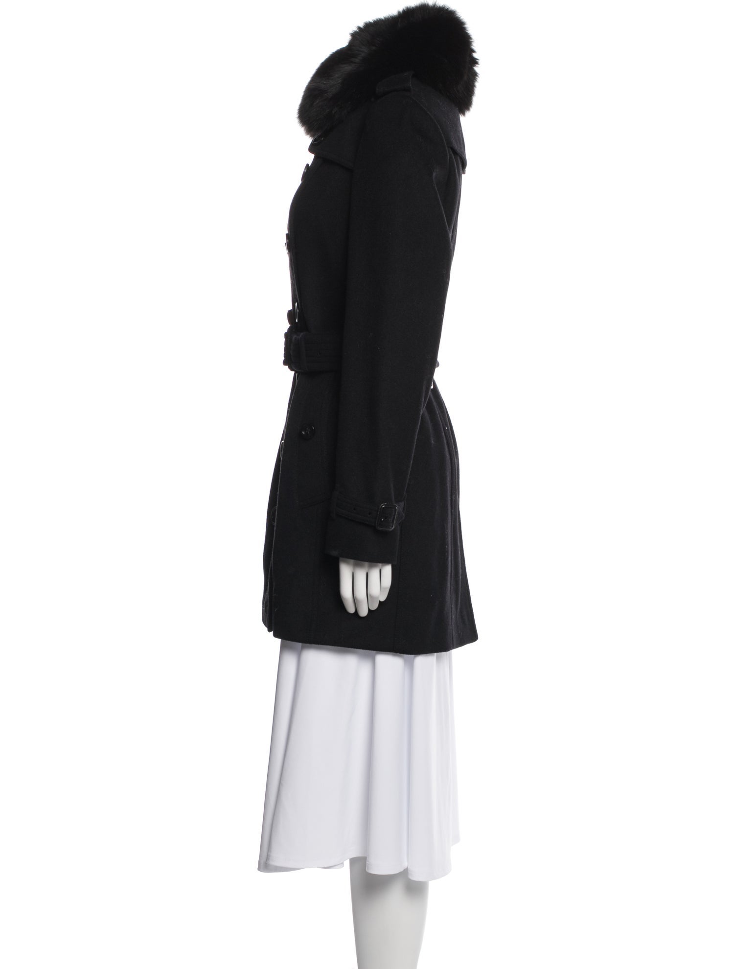 Burberry Wool Trench Coat