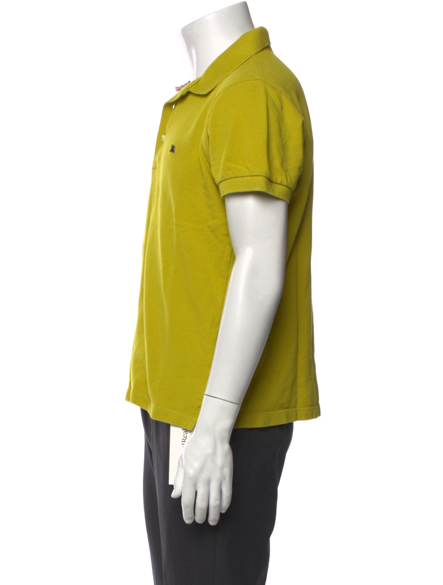 Burberry London Nova Check Pattern Collar Polo Shirt