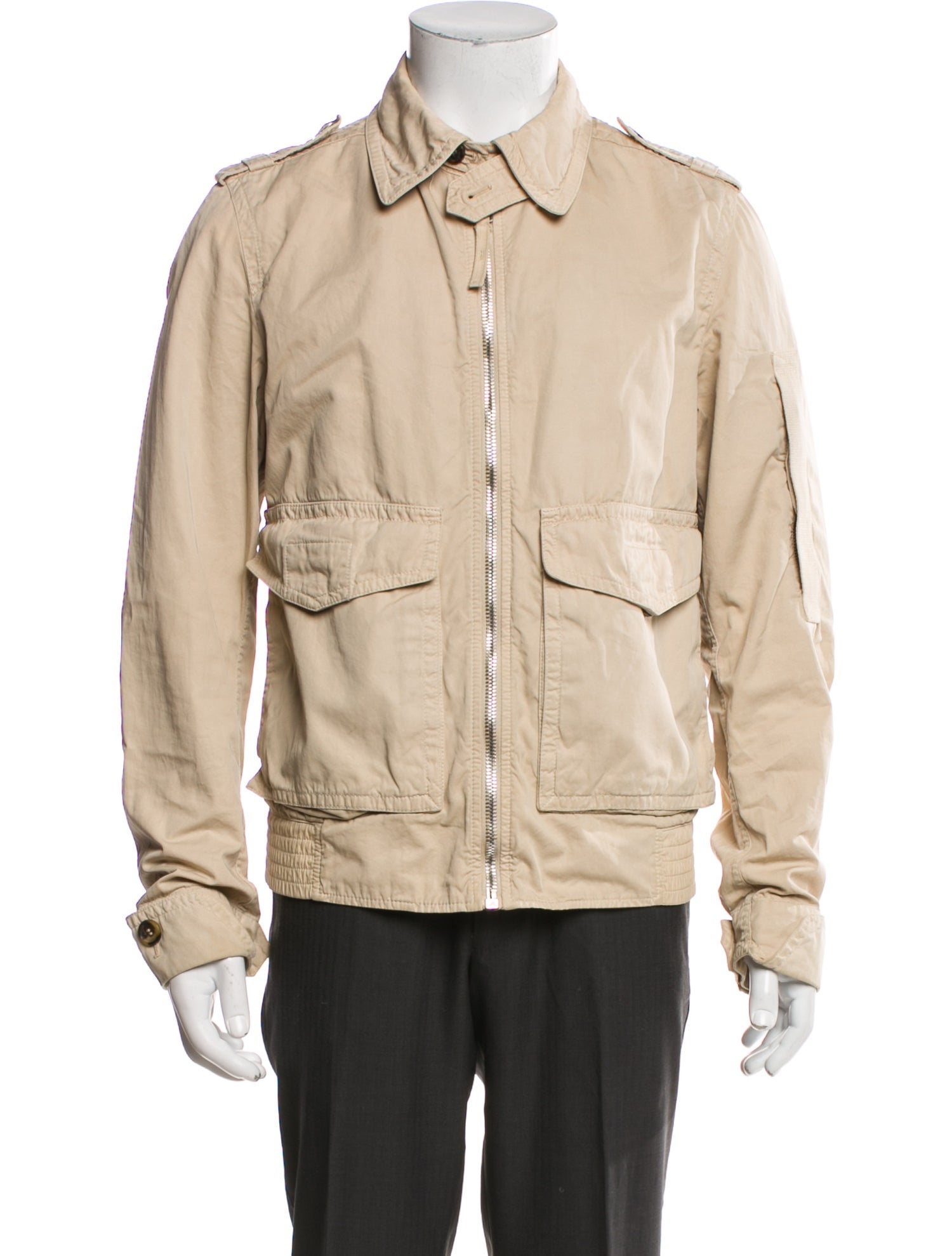 Burberry Nova Check Pattern Utility Jacket