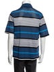 Burberry Striped Short Sleeve Shirt