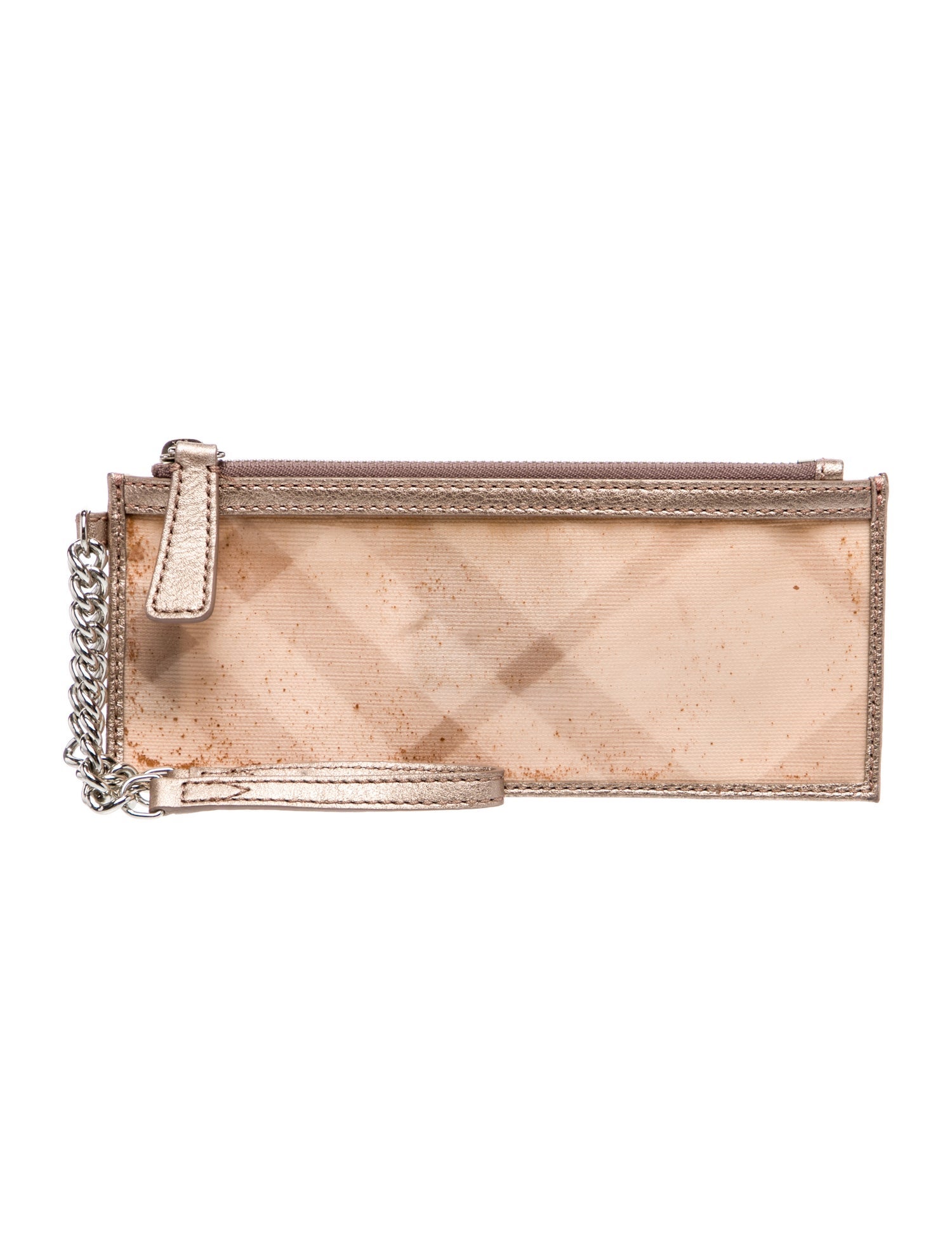 Burberry PVC Clutch