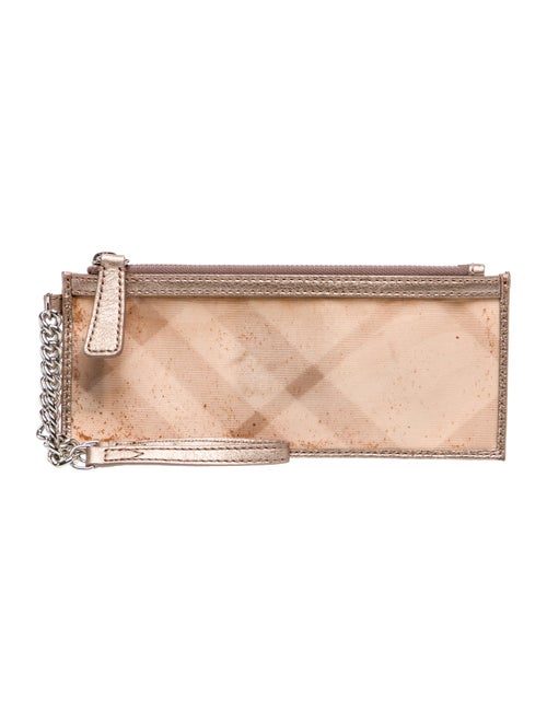 Burberry PVC Clutch