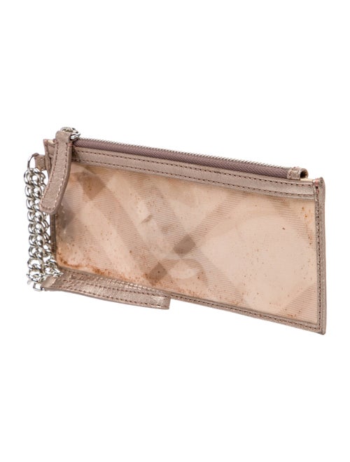 Burberry PVC Clutch