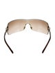 Burberry Shield Tinted Sunglasses