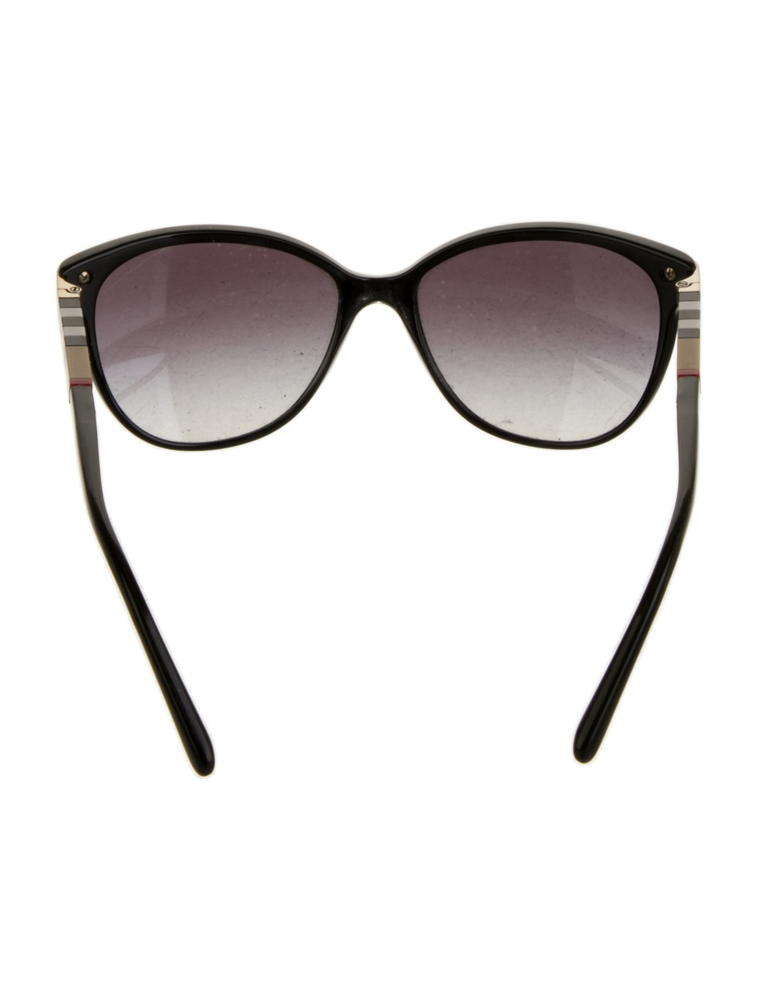 Burberry Nova Check Pattern Wayfarer Sunglasses