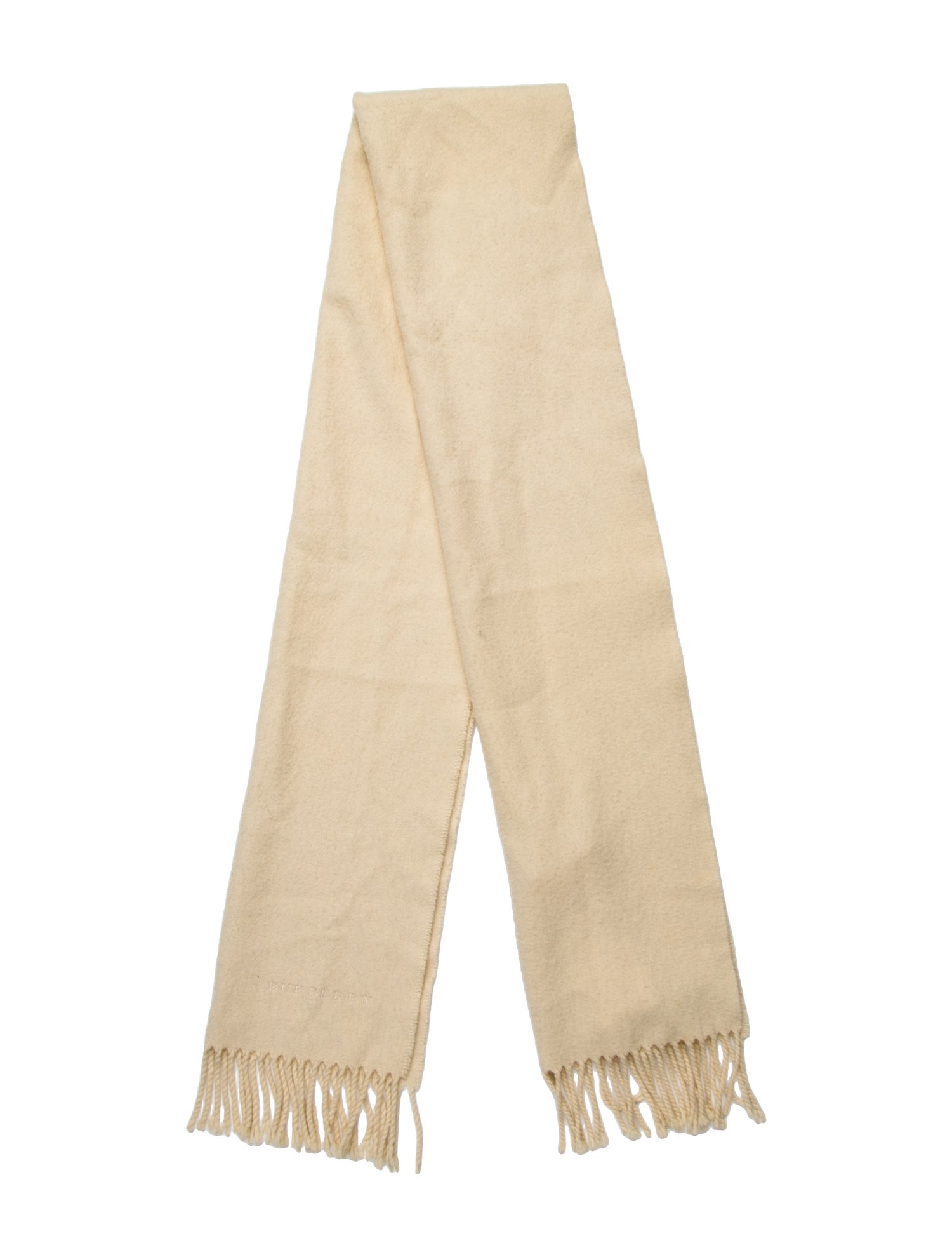 Burberry Cashmere TB Monogram Scarf