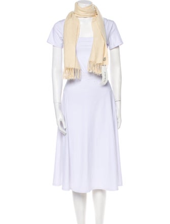 Burberry Cashmere TB Monogram Scarf