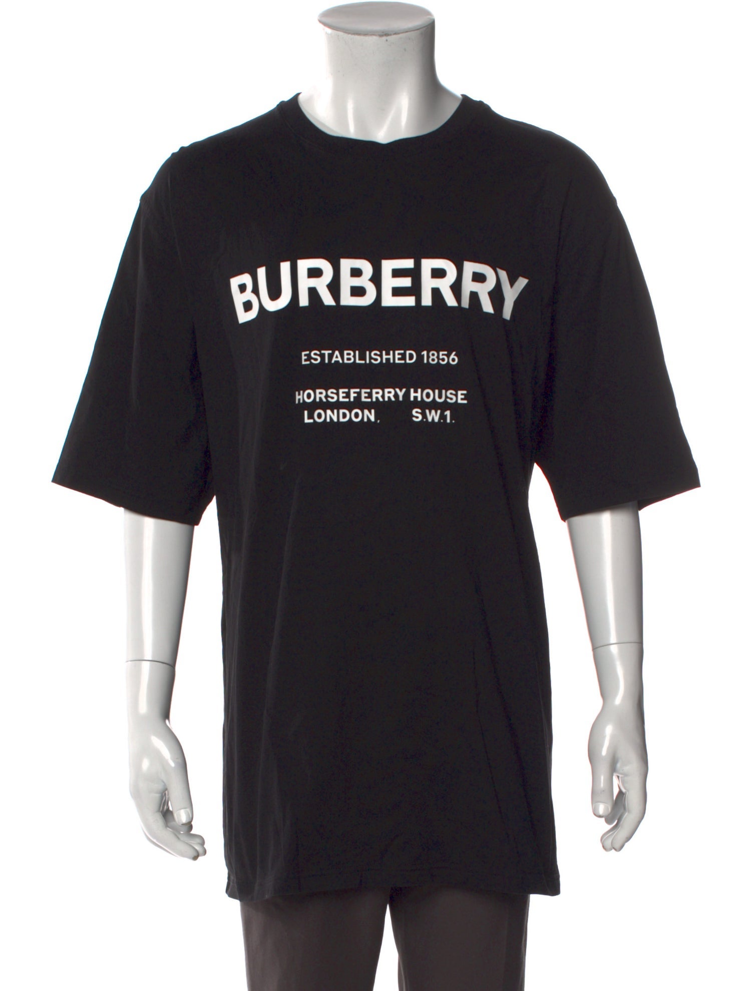 Burberry Graphic Print Crew Neck T-Shirt