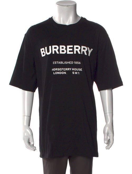 Burberry Graphic Print Crew Neck T-Shirt
