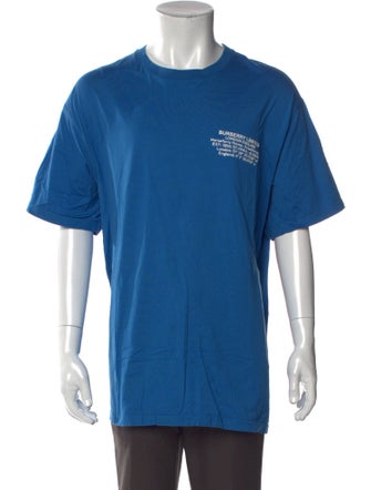 Burberry Graphic Print Crew Neck T-Shirt