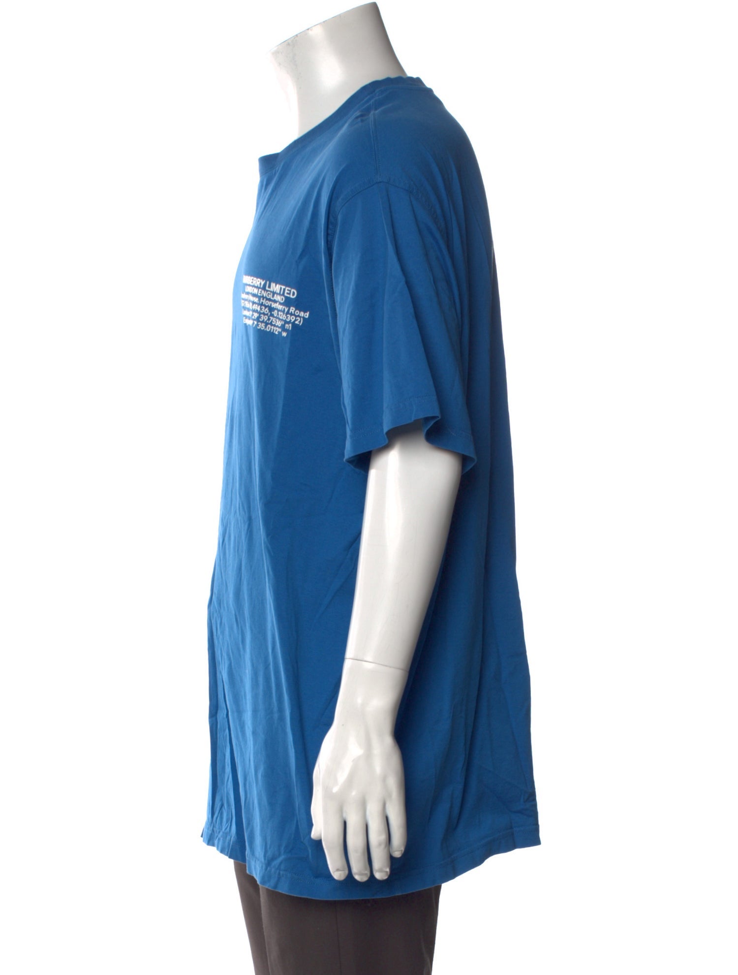 Burberry Graphic Print Crew Neck T-Shirt