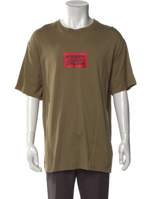 Burberry Graphic Print Crew Neck T-Shirt