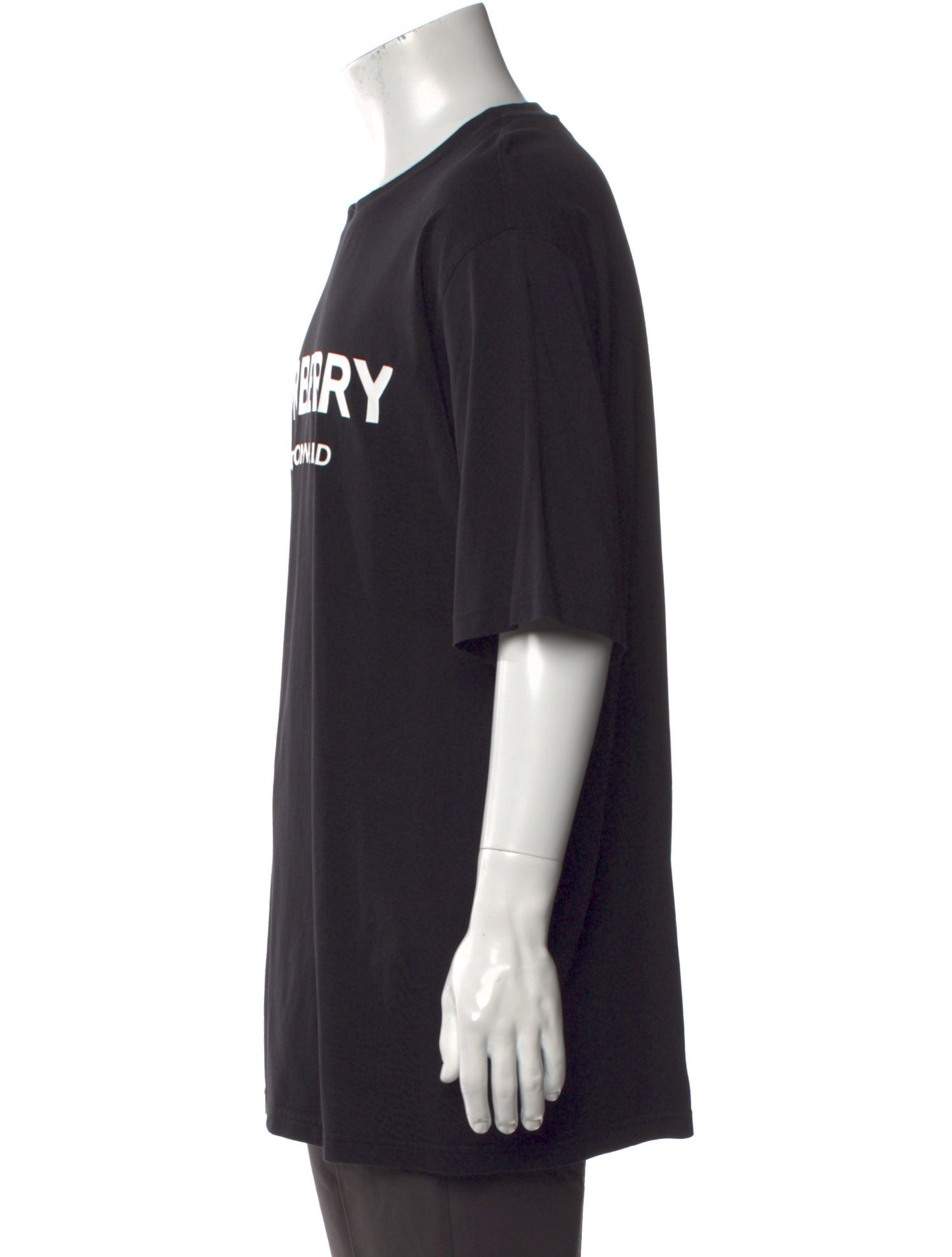 Burberry Graphic Print Crew Neck T-Shirt