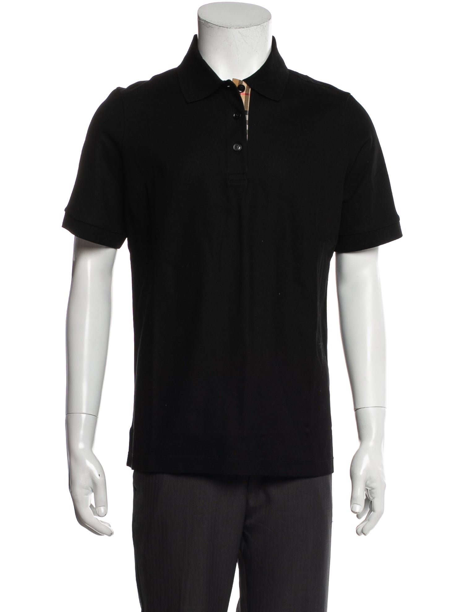 Burberry Collar Short Sleeve Polo Shirt w/ Tags