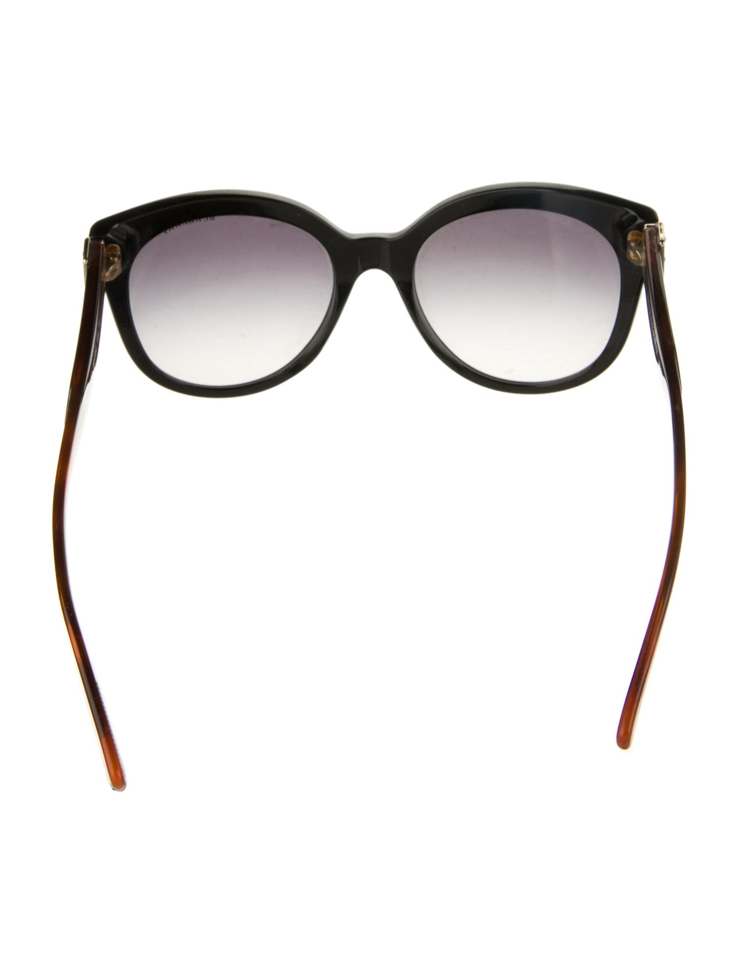 Burberry House Check Pattern Oversize Sunglasses