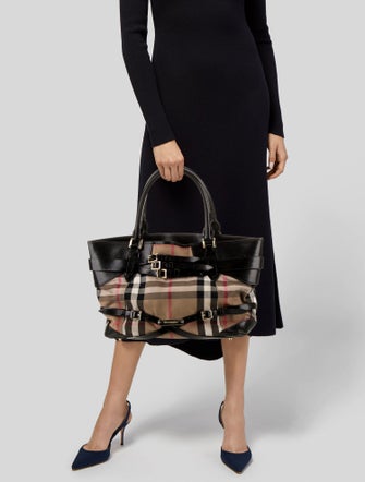 Burberry House Check Bridle Lynher Medium