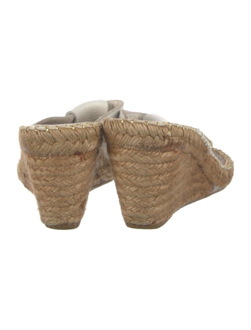 Burberry Leather Espadrilles