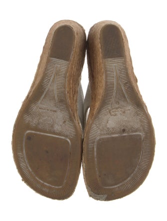 Burberry Leather Espadrilles