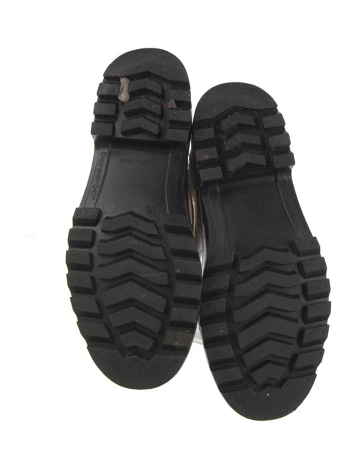 Burberry Nova Check Pattern Rubber Rain Boots